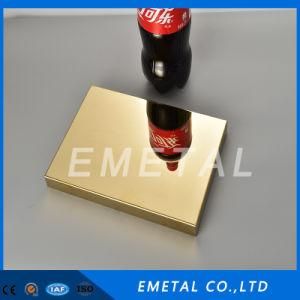Inox Cold Rolled 201 304 Color Plating Mirror Finish Stainless Steel Sheet for Building Material