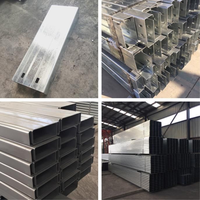 Factory Supplier Galvanized Steel C Channel, C Purlin Steel Price