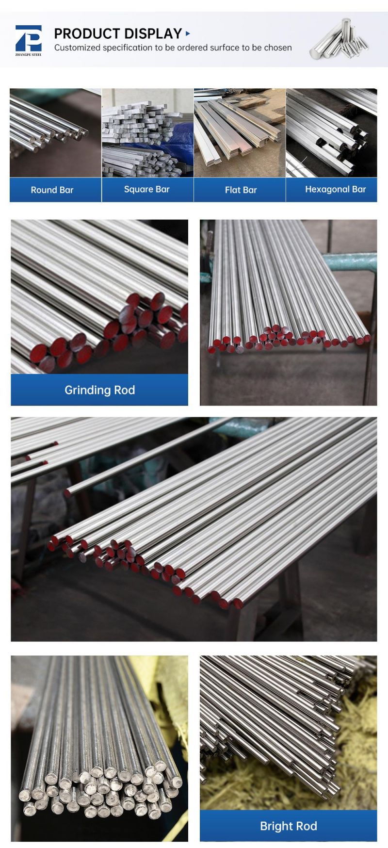 ASTM 2205 2507 S32900 S31803 Anti-Magnetic Square/Hexagon/ Rectangular Duplex Stainless Steel Bar