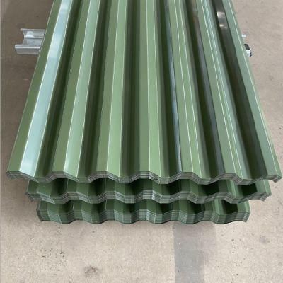 Color Coated Zinc Fiber Cement PPGI Corrugated Metal Roofing Sheet Galvanized
