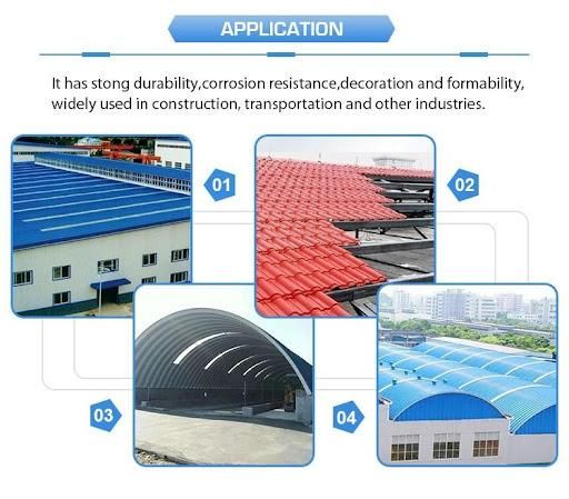 China Hot/Cold Dipped Color Coated PPGI/Prepainted Building Materials Galvanized Steel Coils