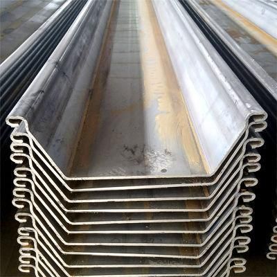 U Type JIS a 5528 Steel Sheet Pile Sea Water Resistant Sheet Pile Philippines Larssen Steel Sheet Piling