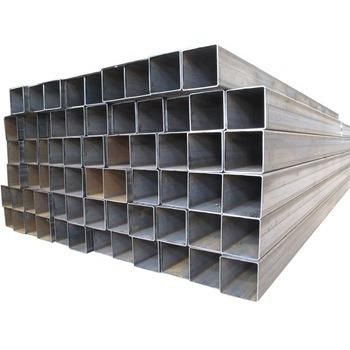 Q195 Low Carbon Steel Hot DIP Galvanized Coating Square Rectangular Tube