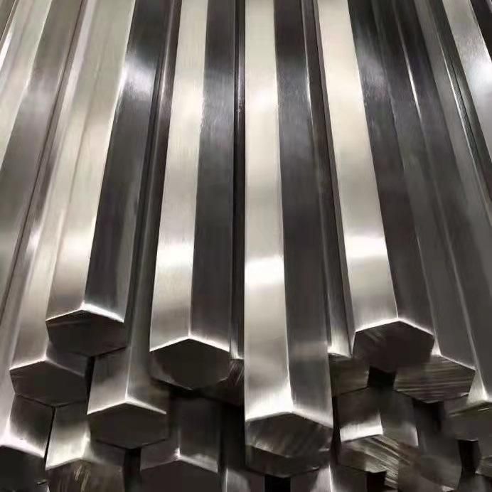 Cold Drawn Hexagonal Stainless Steel Bar 5 - 46mm Size Bright Surface