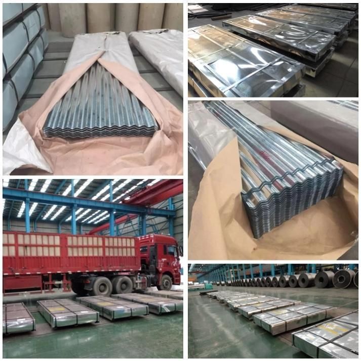 4X8 Feet Gi Corrugated Zinc Roof Sheets Metal Price Galvanized Steel Roofing Sheet