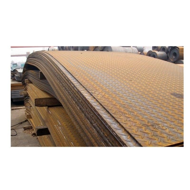 Building Material Hot Rolled A36 Ss400 Carbon Checkered Steel Plate
