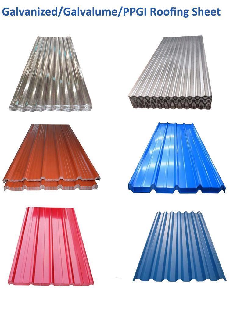 PPGL Color Coated Galvalume Az120 Roofing Sheet for Building Material