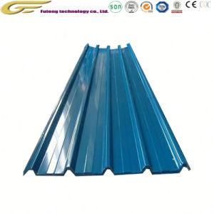 Prepainted Decoration Galvanized Building Material Classic Rib Steel Roofing Sheet