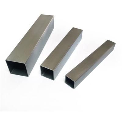 China Thin Wall Rectangular Welded Stainless Steel Pipe Tube