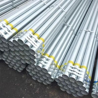 40X60 50mm 150mm Pre-Galvanized Steel Round Pipe Price Hot Dipped Per Meter 1.5 Inch 12 FT 40X40
