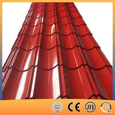 Prepainted Corrugated Carbon Steel Galvalume Roofing Tiles Sheets