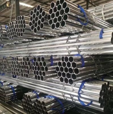 EN39 BS1139 Hot Rolled 48.3mm ERW Galvanized Steel Scaffolding Pipe