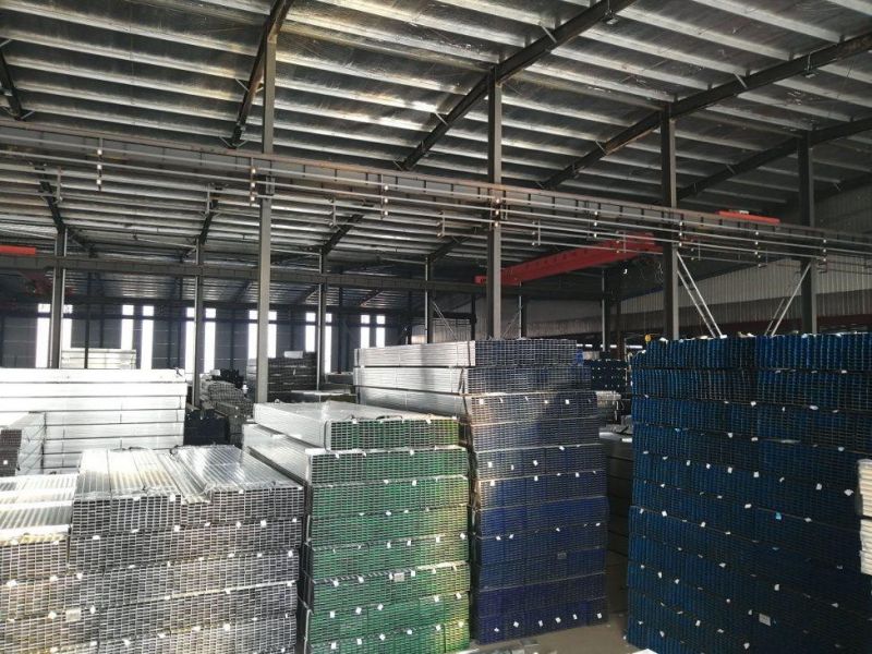 China Exporter Galvanized Pipe Hot DIP Gi Steel Pipe for Metal Circular Building Materials