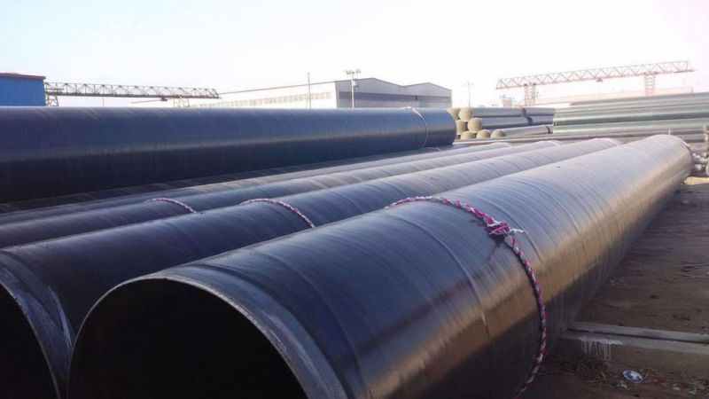 API 3PE Coating Spiral Welded Steel Pipe