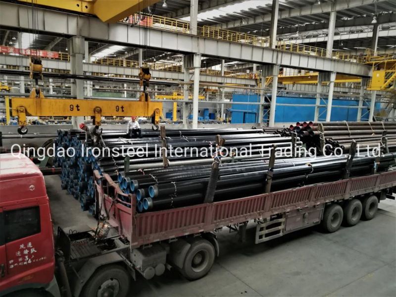 DIN30670 3lpe Coated API 5L X42ms/X52ms ERW/LSAW Welded Steel Pipe for Line Pipes