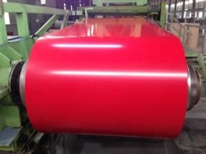 Red Color in Stock PPGI Steel Coil