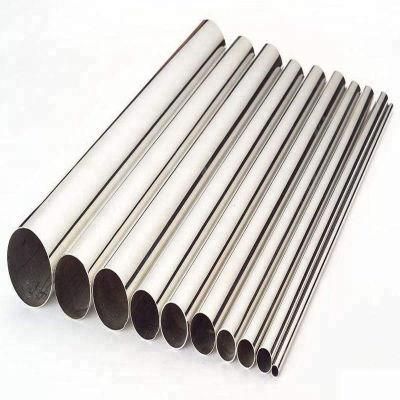 Round Stainless Steel Pipe ASTM A270 A554 SS304 316L 316 310S 440 1.4301 321 904L 201 Square Pipe Inox Ss Seamless Tube
