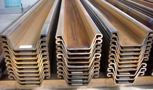 Hot Rolled Steel Sheet Pilesteel, Sheet Piling, Piling Beam