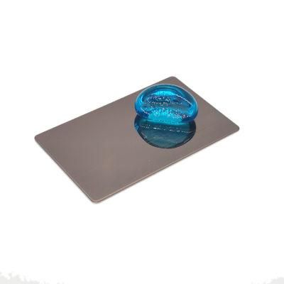 304 316 316 L Ti-Grey Color Titanium Super Mirror 8K Bronze Anti Fingerprint Apf Anti Corrosion Inox Stainless Steel Sheet