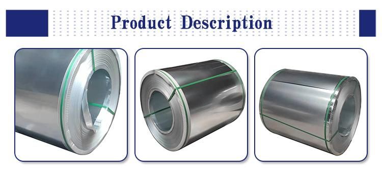 Z40 Z60 Cold Rolled Galvanized Steel Coil with Big Spangle