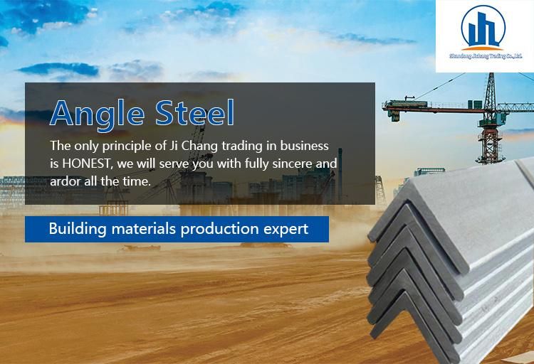 Ms Mild Carbon Q345 Q235 Equal Unequal Angle Steel Ss400 Hot Rolled Iron Steel Angles Bar
