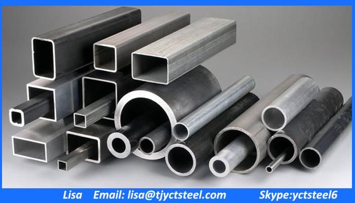 ASTM DIN En Standard 201 304 316 316ti Square Stainless Tube / Rectangular Steel Pipe