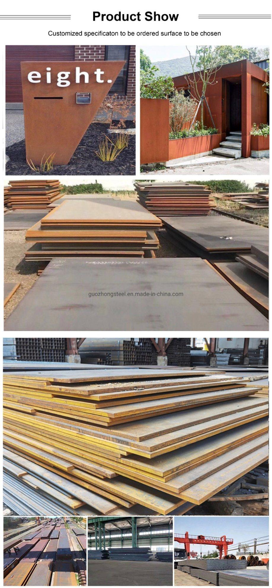 Q355gnh Guozhong Corten Hot Rolled Carbon Alloy Steel Sheet/Plate