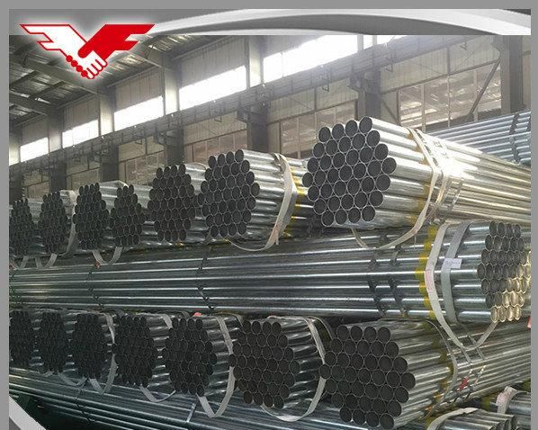Pipe Ends Grooved BS1387 Zinc Coated Hot Dipped Galvanized Water Steel Pipes
