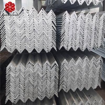 Ss400 Galvanised Standard Length of Steel Angle Metal with Holes