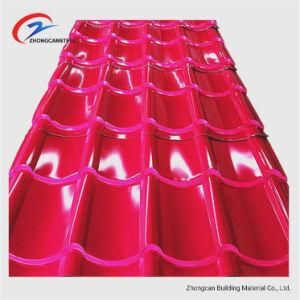 Factory Direct Sale Prepainted Corrugated Steel Sheet/PPGL Colored Roofing Steel Sheet