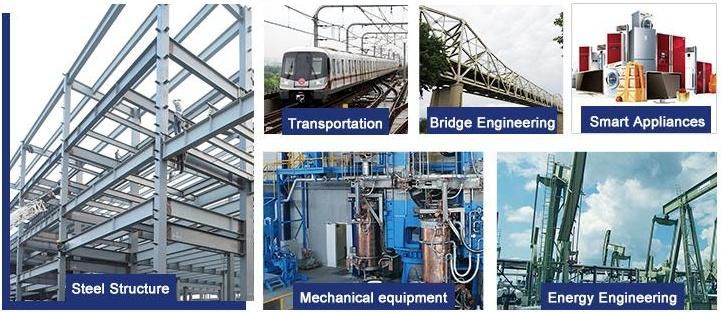 En GB Standard Structural Mild Steel Beam Hot Rolled Alloy Steel H Section Beam