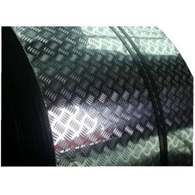 Ss400 1250mm1500mm Five Bars Grain Carbon Checkered Steel Plate