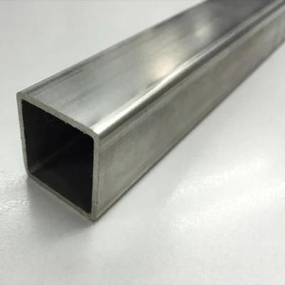 ASTM AISI 201 304 316 310S 80X80X2.5mm Stainless Steel Square Pipe