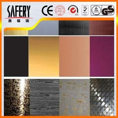Black Mirror Surface Cold Rolled 304 Stainless Steel Sheet