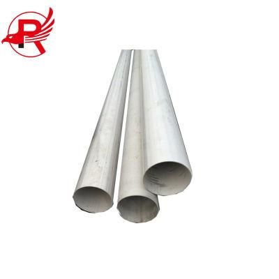 Welded Seamless 201 304 316 Grade Bright Finish Stainless Steel Pipe Tube in China with Large Stock