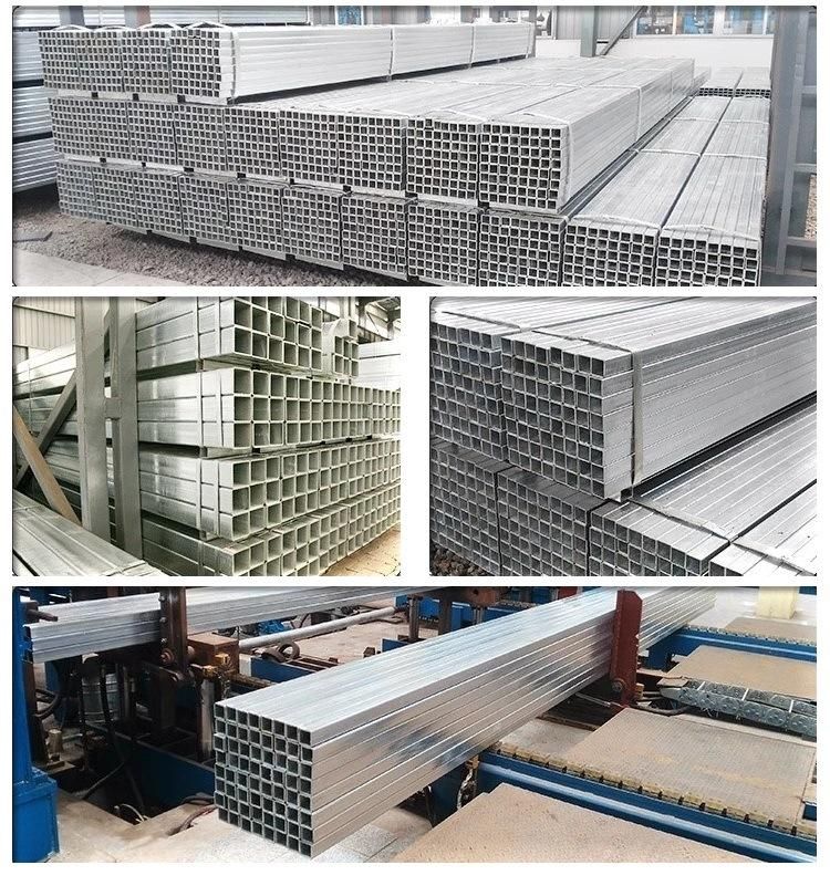 Wholdsale Price Welded Rectangle Galvanized Steel Pipe