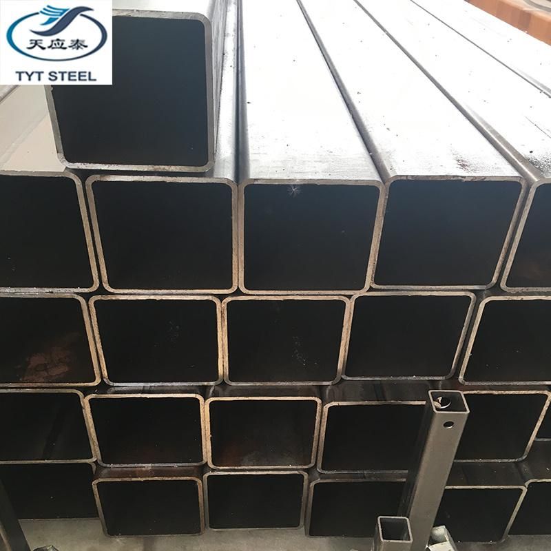 Shs Rhs ERW Black Carbon Hollow Section Steel Square Pipe Sch40