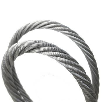 7*7 6*7+FC 6*19+FC 6X19+PP Hot DIP/Electro-Galvanizing Multi Stranded Zince Coated Steel Wire Rope Cable Rope