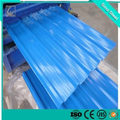 0.12mm-0.6mm Corrugated PPGI Steel Color Coated Roofing Sheet