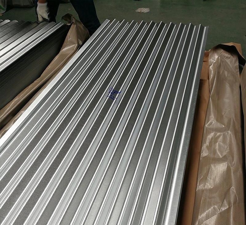 Roofing Sheet Galvanized Corrugated Steel Sheet Hot Dipped Galvanized 60g Corrugated Gi Steel Sheet