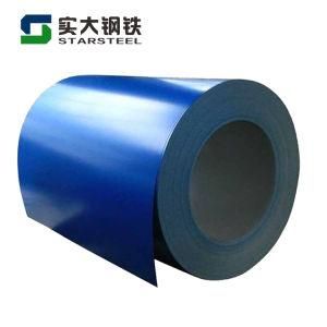 Sky Blue PVC Film Color Coated PPGL Steel Coil for Africa Market