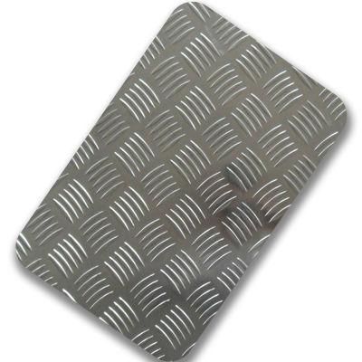 Floor Tile Checkered Plate Grain Pattern Stainless Steel Plate