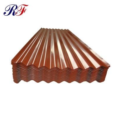 Color Coated Galvanized Galvalume Corrugated Steel Metal Roof Sheet