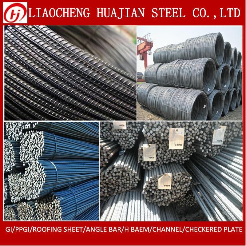 GB Standard 20mm Deformed Steel Rebar in Warehouse
