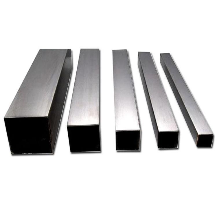 Stainless Steel Square Pipe Hairline Surface 304 316 Stainless Steel Square Tube for Decorative Application Price