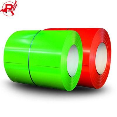 Z40-Z275 PPGI Sheets Prepainted Color Coated Steel Coil PPGI PPGL Metal Roofing for Construction