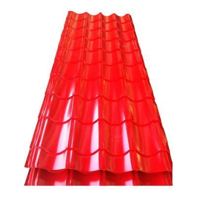 China Supply Roof Tiles Metal Roofing Sheet PPGI Corrugated Zinc Roofing Sheet/Galvanized Steel Price Per Kg Iron