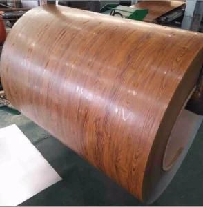 PPGI Prepaint Galvanized Iron Coil with Wooden Grain Design