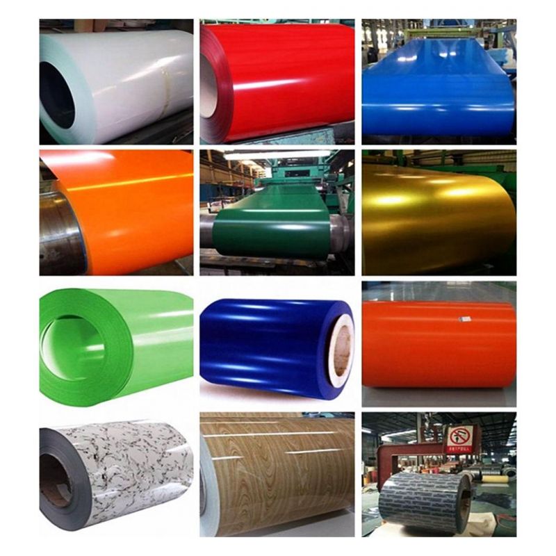Factory Manufacture PPGI Color Steel Coil Ral Color Coated Steel Coil and Prepainted Galvanized Steel PPGI Coil