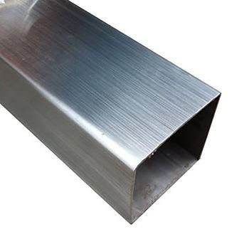 Brushed Finish Welded Stainless Steel Rectangular Tube